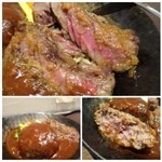 ブッチャー - ◆ステーキは普通に美味しいかしら。