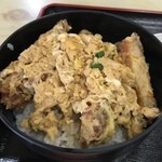 カドヤ食堂 - かつ丼（近景）