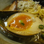 麺の家 こりく - 半熟煮玉子