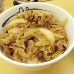 Matsuya - 牛めし 並 \290　味噌汁つき