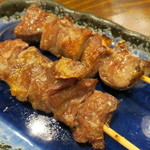 炭火香る焼鳥十四 - やきとん7種盛り