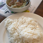 広島タイ料理 マナオ - グリーンカレーハーフ