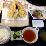 天塩 - 初かつおと天ぷら定食