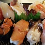 かねとも寿し - キラキラしています！(2016年4月)。