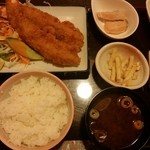 志摩の幸 - 大海老フライ定食