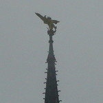 La Mère Poulard - ５年程前のミカエル像