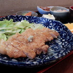 夢や - 「豚ロース山葵ソース」