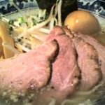 麺屋 黒船 - チャーシュー麺（塩）＋煮たまご