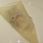 齋華 - クレープで巻いて