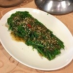 飯菜舗子 - 料理写真:蕨のおひたし臺灣風
