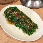 飯菜舗子 - 蕨のおひたし臺灣風
