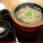 釜揚げうどん 主水庵 - 釜揚げうどん(810円)