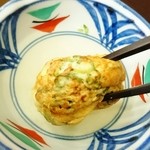 Takoya Doutombori Kukuru - ねぎ明石焼きも…あ～ん(*^◯^*)