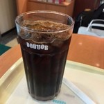   ドトールコーヒーショップ - 今日はアイス珈琲ですね。