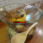 フレンチマーケット - クープドスフレパンペルデュ　フレンチトースト投入後