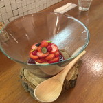 フレンチマーケット - クープドスフレパンペルデュ　フレンチトースト投入前