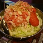 Okonomiyaki Yakisoba Fuugetsu - ぶたチーズ明太もんじゃ