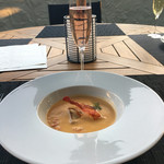 Arancino at The Kahala - ロブスターのクリームスープ