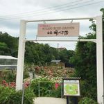 海舟 - 旅館敷地内にあるﾊﾞﾗ園