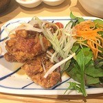 こめらく 贅沢な、お茶漬け日和。 - 鶏唐揚