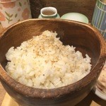 こめらく 贅沢な、お茶漬け日和。 - お米（おかわり自由）