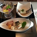 海舟 - 紀州梅酒、前菜