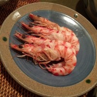 オーパス ワン - エビの蒸し物