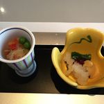 海舟 - うつぼ南蛮漬け、さらし鯨 酢味噌和え