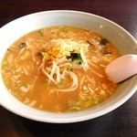 Nihommatsu Doraibuin - 野菜味噌ラーメン￥730