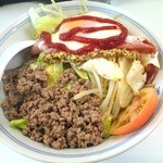 KAZE本店 - 佐世保汁なしそば(中)850円