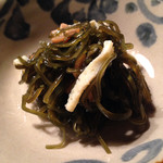 美榮 - 出汁で煮含めてあるクーブイリチー