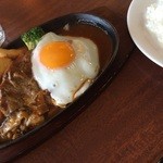 CAFE MOJAVE - 目玉焼きハンバーグ