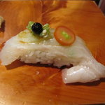 弘寿司 - 天然ひらめ