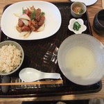 中国食堂２６１ - 平日ﾗﾝﾁ（すぶた）850円