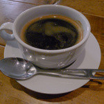 カフェ六月園 - ホットコーヒー（ランチはＤＲＩＮＫ付で、選べるドリンクは結構多種類なのだが…）