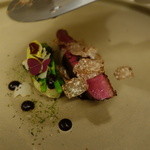 イレテテュヌフワ - 2016.04 鴨のロースト、白トリュフ乗せ