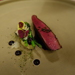 イレテテュヌフワ - 2016.04 鴨のロースト、白トリュフ乗せ
      