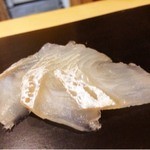 鮨 はしもと - 2016.4.  真子鰈