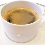 メゾン エメ・ヴィベール - ランチコース 5346円 のコーヒー