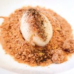 メゾン エメ・ヴィベール - ランチコース 5346円 のホワイトチョコとアールグレイのソルベ