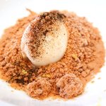 メゾン エメ・ヴィベール - ランチコース 5346円 のホワイトチョコとアールグレイのソルベ