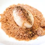 メゾン エメ・ヴィベール - ランチコース 5346円 のホワイトチョコとアールグレイのソルベ