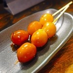 Yakitori Rettori - 半熟うずら玉子のタレ漬け　150円