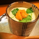 鮨　大和 - 茶碗蒸し（2016年4月）