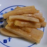 ほうとう処　いしはら - 大根の漬物