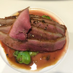 ラ カンパーニュ - 鴨のバルサミコソース
      
      とにかく柔らかい鴨肉！最高です！