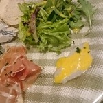 パスタイオ・コッコ - 前菜3種盛り合わせ