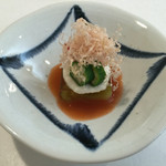 御料理 ひさまつ - 先付け 赤茄子のゼリー寄せ
      ２０１６年５月１４日