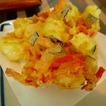 むさしの エン座 - 地野菜のかき揚げ