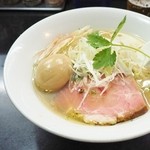 麺処 晴 - '16.05[限定]貝と森尻と大川と(＋味玉)